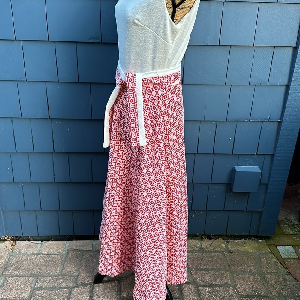 ❤️🤍❤️Vintage handmade dress with belt Palm Royale 60’s gem rare Brady Bunch - Picture 9 of 11